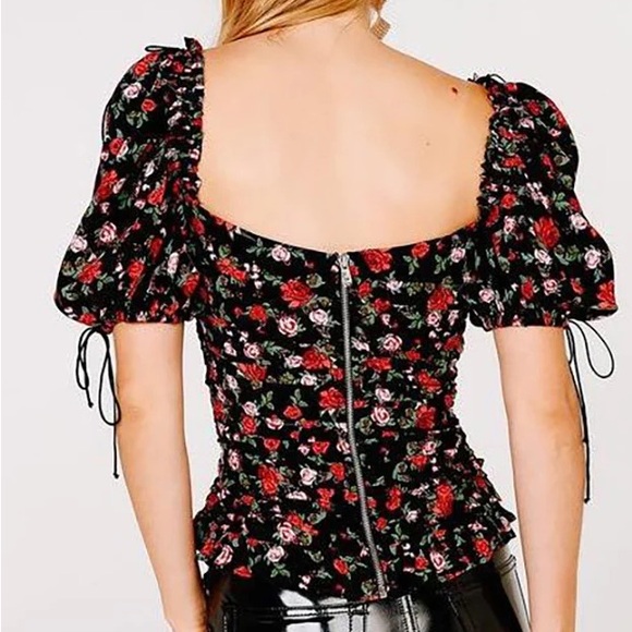 For Love and lemons rose top - Picture 4 of 8